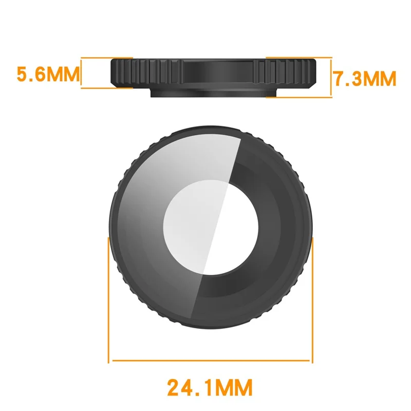 UV Filter Lens Cover for DJI Osmo Action 6 Aluminum Optical Glass Camera Lens Protector Camera Accessories