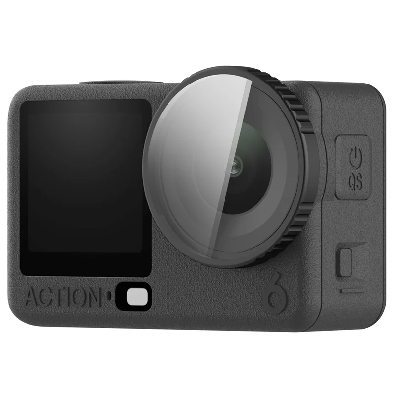 UV Filter Lens Cover for DJI Osmo Action 6 Aluminum Optical Glass Camera Lens Protector Camera Accessories