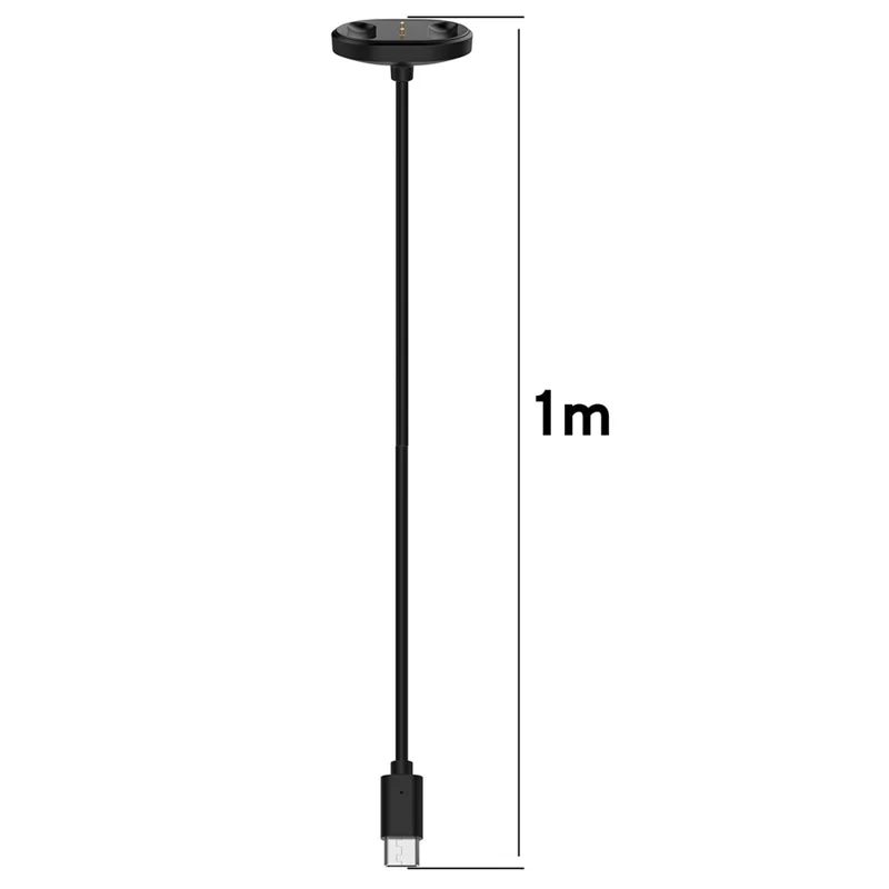 Cable de carga USB-C de 1 m para gafas inteligentes Meta Ray-Ban Display, cable magnético de carga Neural Band - Negro