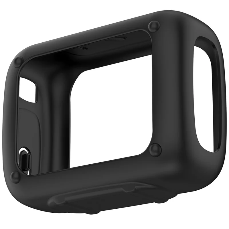 Silicone Case for JBL Go 5 Protective Cover Soft TPU Speaker Protector with Anti-Drop Lanyard - Black
