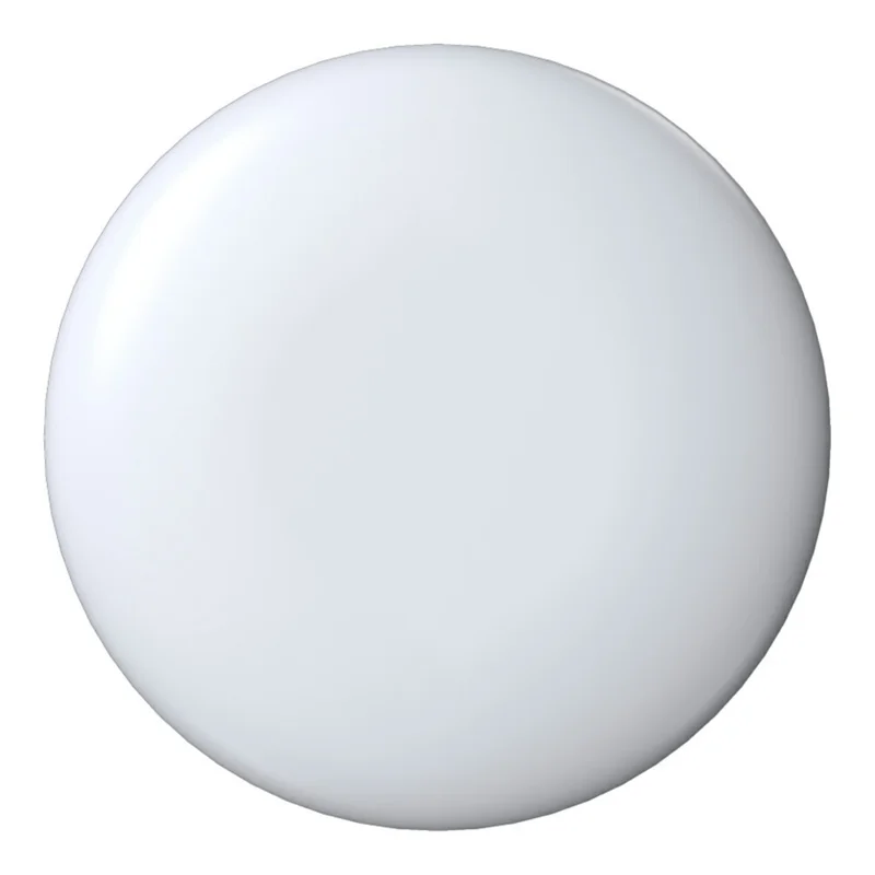 S10 Anti-Lost Device Compatible with Find My App IPX6 Waterproof Bluetooth-compatible Dual System Smart Tag Tracker for Pet Luggage Keys - White