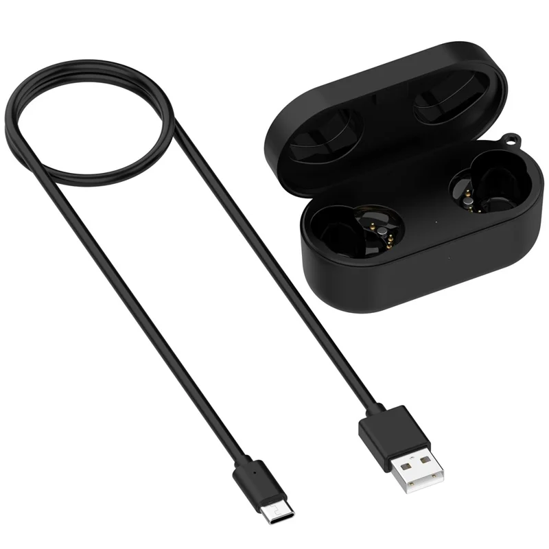 Magnetic Charging Case for Panasonic Technics EAH-AZ80 600mAh Wireless Earbuds Charger Box - Black