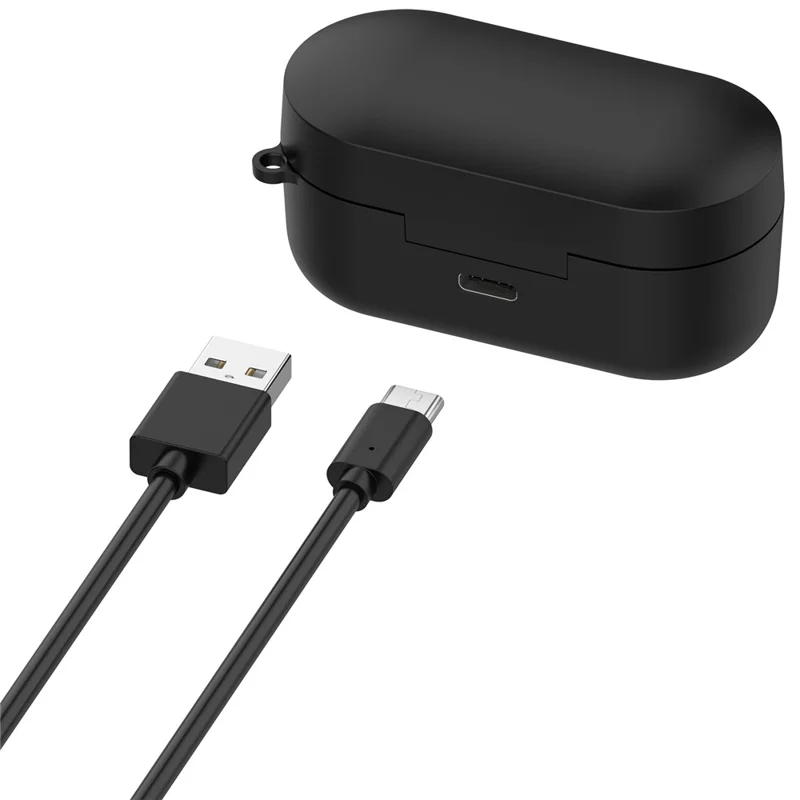 Magnetic Charging Case for Panasonic Technics EAH-AZ80 600mAh Wireless Earbuds Charger Box - Black