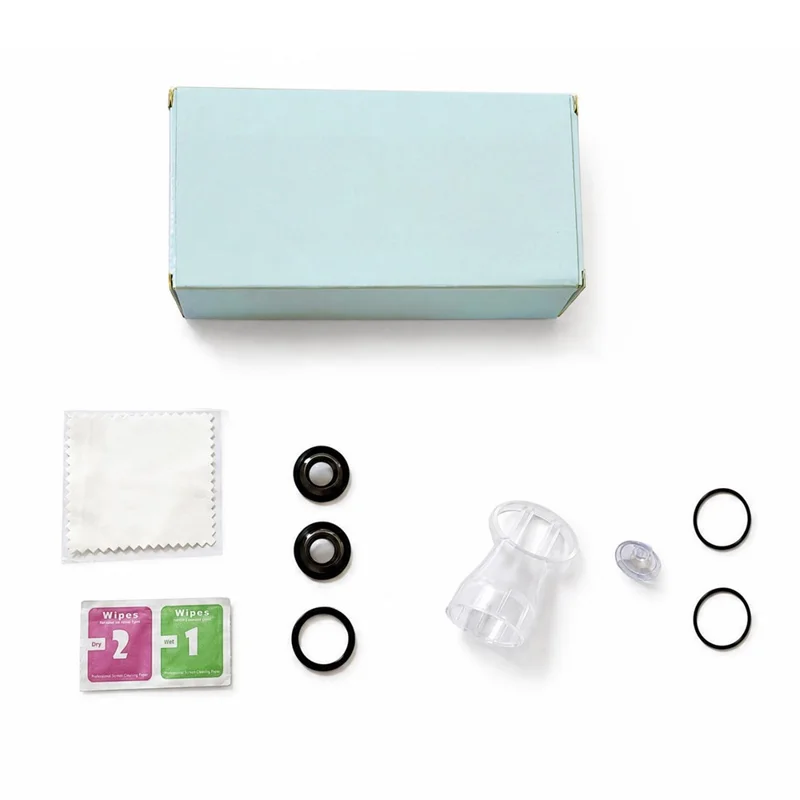 Kit di 2 Lenti di Ricambio per DJI Avata 360 Drone, Kit di Riparazione con Lente in Vetro ad Alta Definizione per Fotocamera