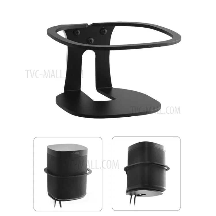 Mount Stand Holder Wall Mount for Sonos One / Sonos Play 1 Smart Speaker - Black