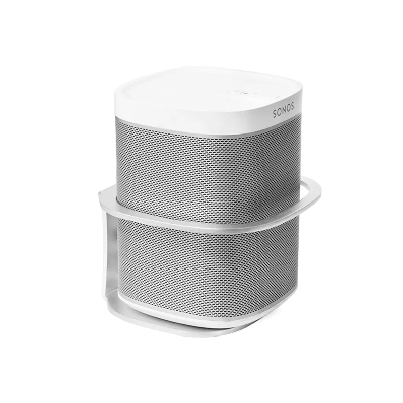 Mount Stand Holder Wall Mount for Sonos One / Sonos Play 1 Smart Speaker - Silver