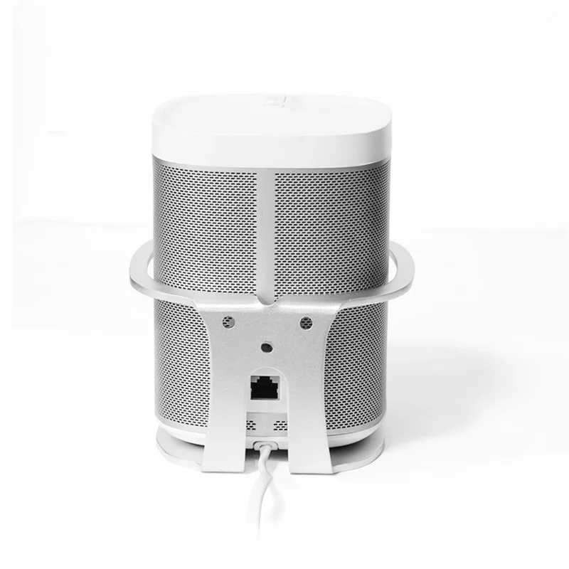 Mount Stand Holder Wall Mount for Sonos One / Sonos Play 1 Smart Speaker - Silver