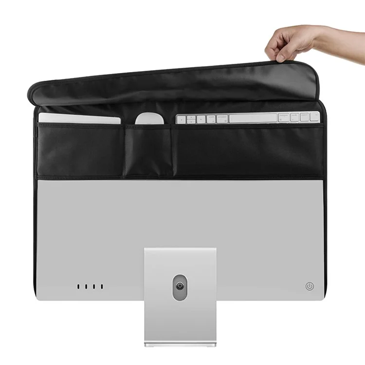 Copertura antipolvere per monitor del computer Copertura antipolvere protettiva per Apple iMac 24inch LCD Screen - Nero