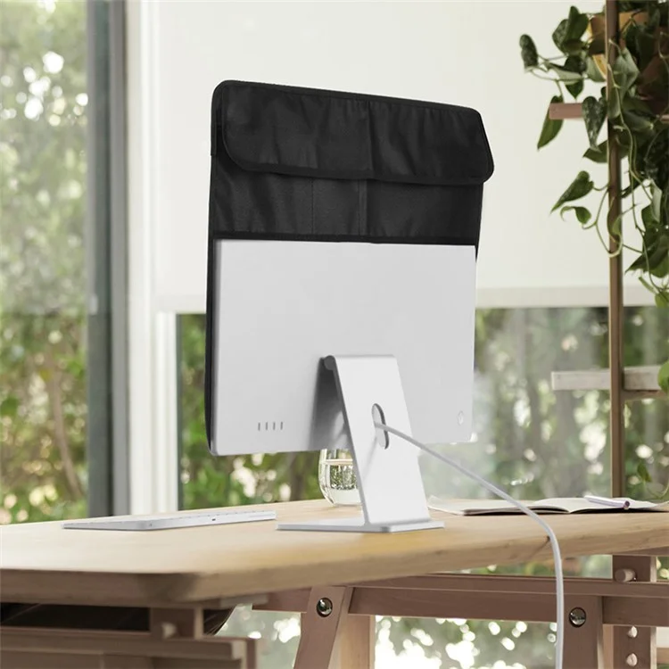 Copertura antipolvere per monitor del computer Copertura antipolvere protettiva per Apple iMac 24inch LCD Screen - Nero