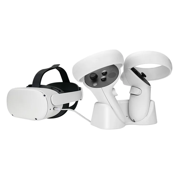 Hibloks OQC2101 Magnetic Lading Base Dock Für Oculus Quest 2 VR -brillengriffe