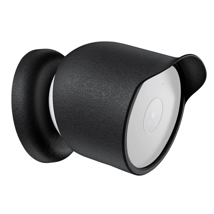 Waterproof Silicone Case for Google Nest Cam Outdoor or Indoor (Battery) Security Camera Protective Cover Skin - Black