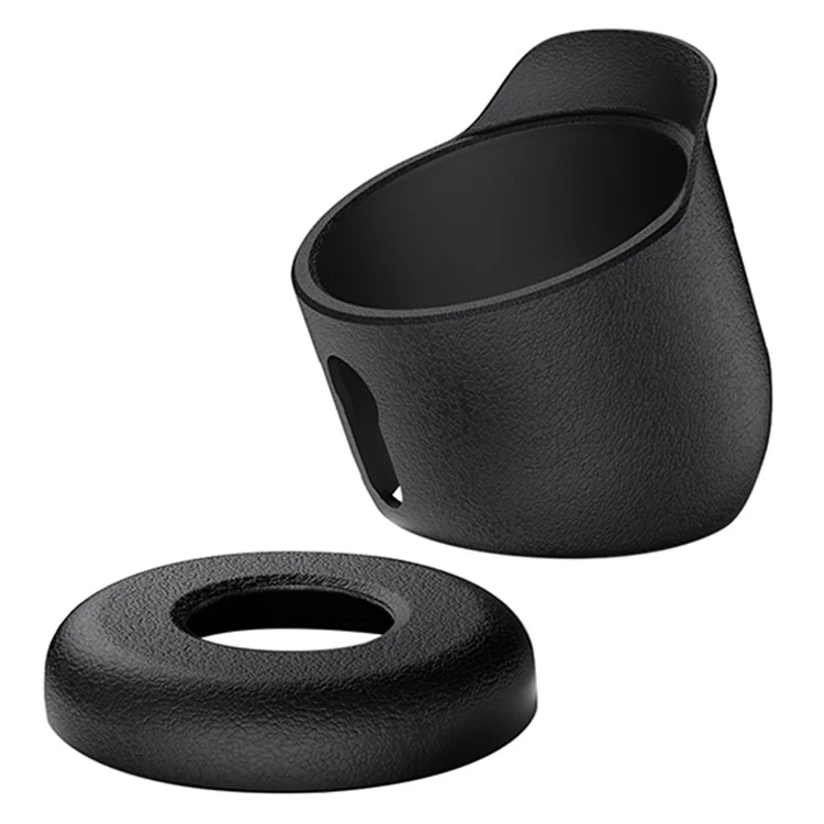 Waterproof Silicone Case for Google Nest Cam Outdoor or Indoor (Battery) Security Camera Protective Cover Skin - Black