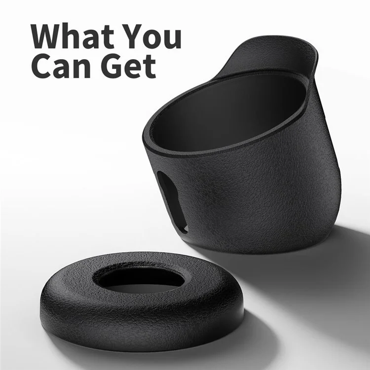 Waterproof Silicone Case for Google Nest Cam Outdoor or Indoor (Battery) Security Camera Protective Cover Skin - Black