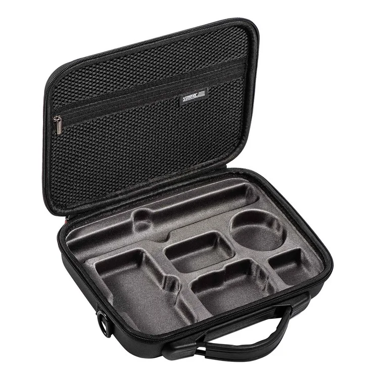 STARTRC 1111360 Pour DJI Osmo Action 3 Sac de transport portable et résistant aux chocs pour caméra et accessoires - Noir
