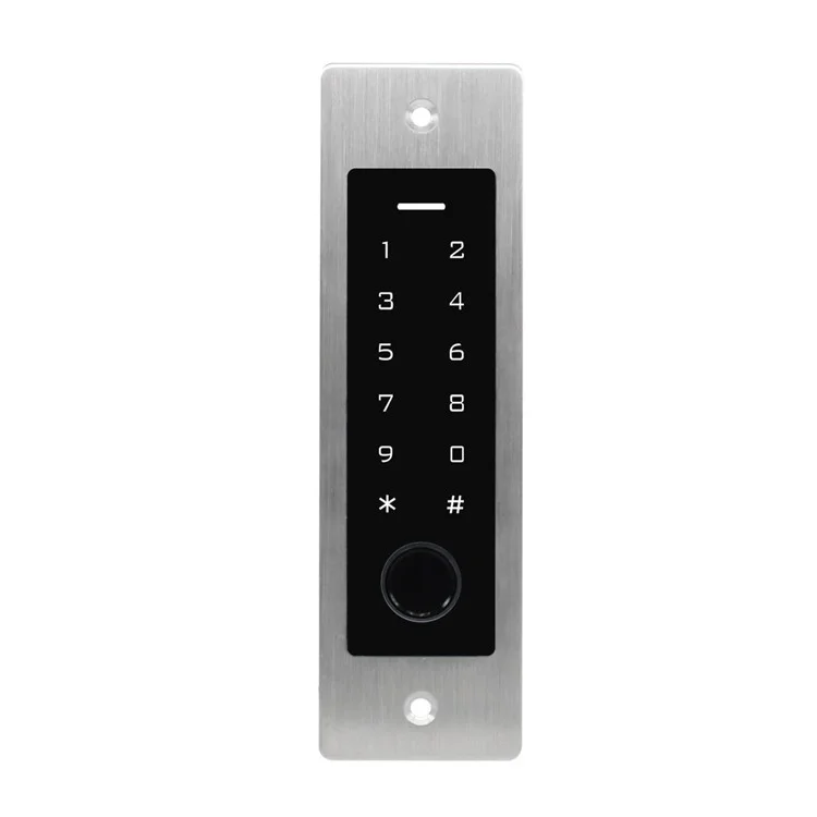 EF4 Eingebettete Türzugriffst -steuerung Tastatur Fingerabdruck Biometrie Hintergrundbeleuchtung Kontrollierter Tastatur, Die Bis zu 1000 Mögliche Benutzer Unterstützt