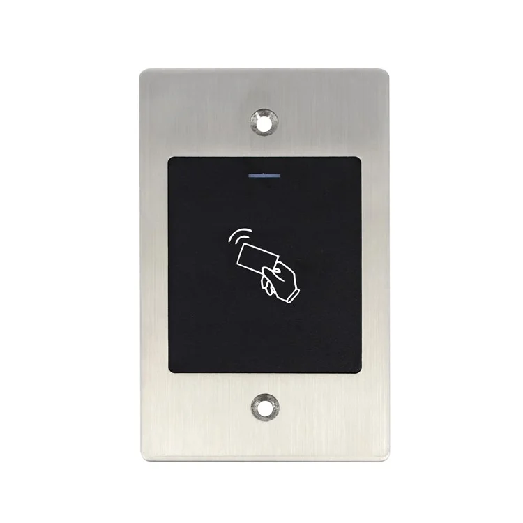 E2 Anti-shock Metal Door RFID Access Control System Embedded Card Reader Waterproof Support 2000 Users