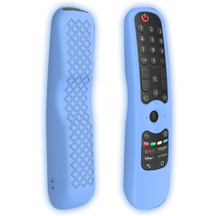 GS0020 Für LG AN-MR21GC MR21N / 21GA TV-Fernbedienung stoßfestes Gehäuse Weiche Silikonschutzhülle - Leuchtendes Blau