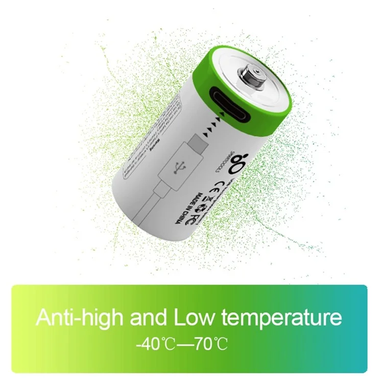 SMARTOOOLS 2Pcs 700mAh 3.7V CR123A Rechargeable Batteries for Flashlight Toys Alarm System Microphones