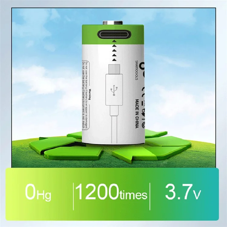 SMARTOOOLS 4 pièces 3,7 V 300 mAh Batterie Li-ion rechargeable CR2 pour appareil photo numérique, GPS, équipement médical de sécurité