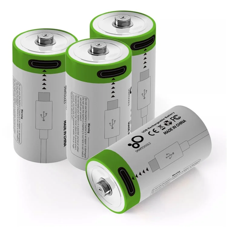 SMARTOOOLS 2 pièces Batterie Li-ion CR2 3,7 V 300 mAh Batteries rechargeables pour appareil photo numérique, GPS, équipement médical de sécurité