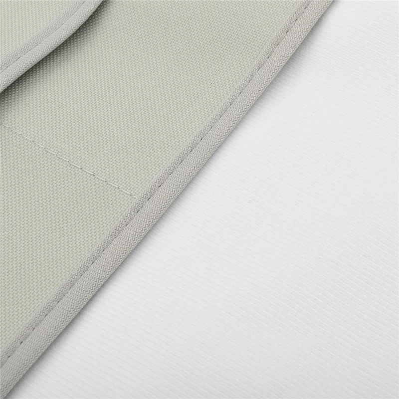 TXESIGN For iMac 24-Inch Computer Monitor Display Screen Dust Cover PU Leather Storage Sleeve Protective Case - Silver-grey