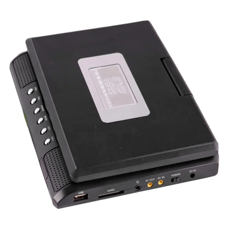 Écran LCD HD de 7,8 pouces Lecteur DVD portable avec lecteur TV - Support carte SD / MMC / fonction de jeu / port USB - Prise AU