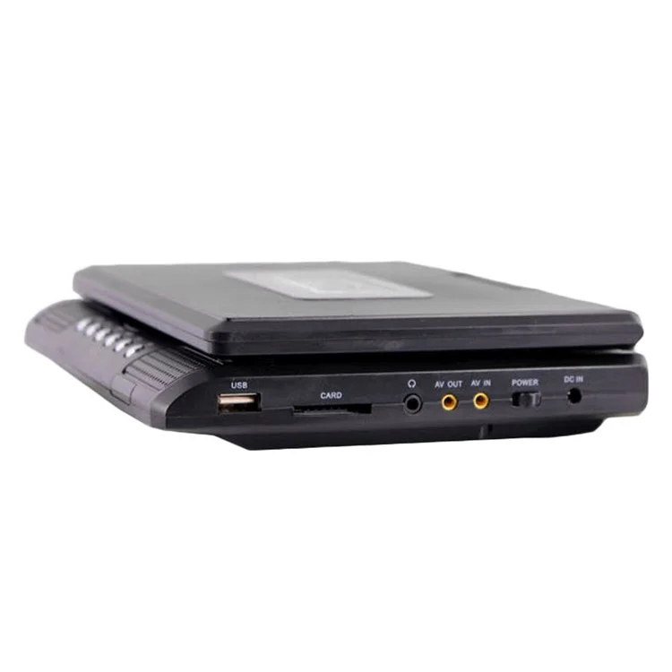 Écran LCD HD de 7,8 pouces Lecteur DVD portable avec lecteur TV - Support carte SD / MMC / fonction de jeu / port USB - Prise AU
