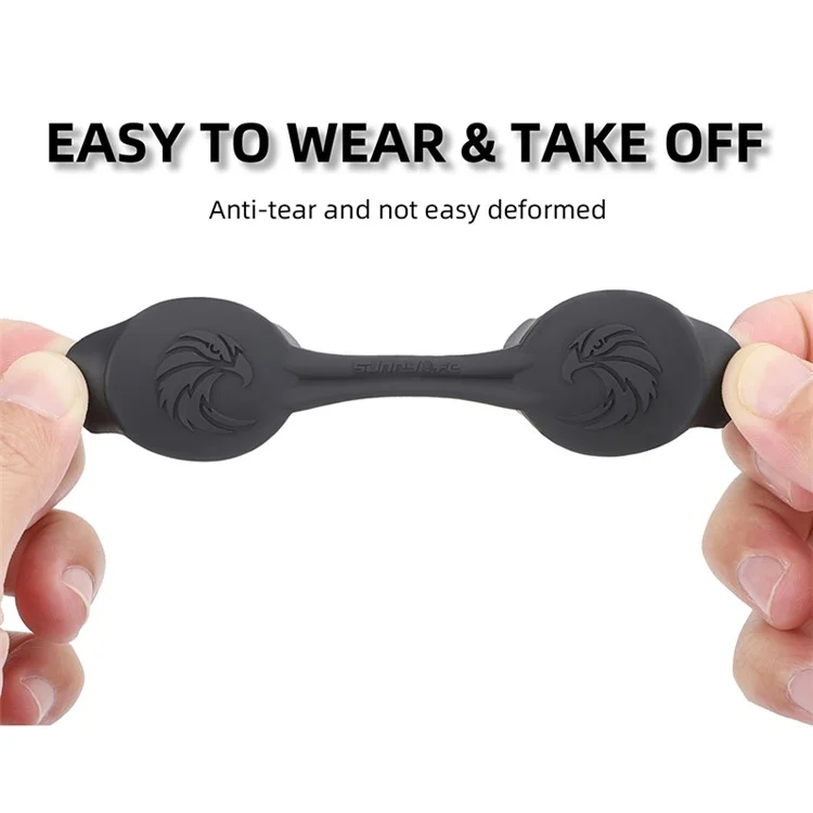 SUNNYLIFE AT-BHT565 Custodia protettiva con motivo a aquila per lenti DJI Goggles 2 in silicone