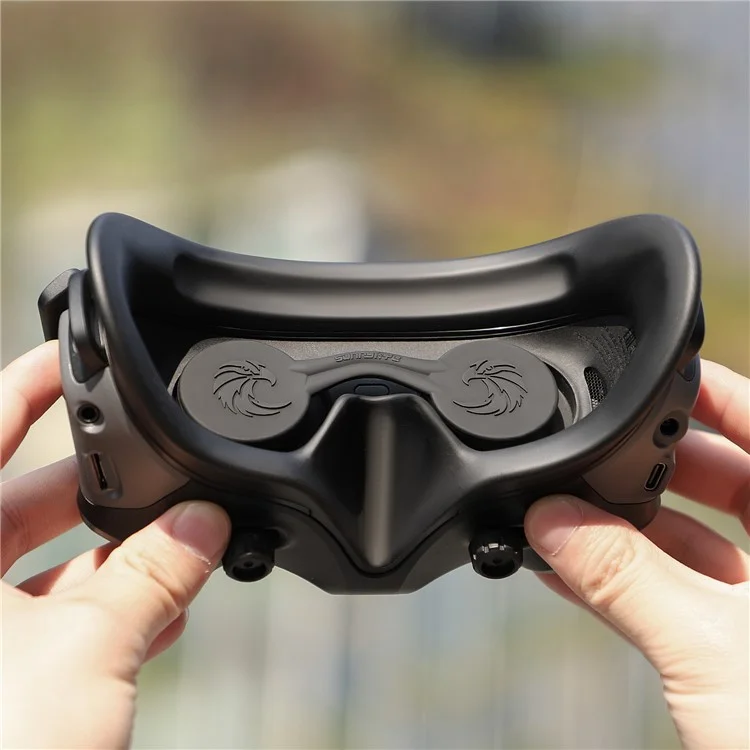 SUNNYLIFE AT-BHT565 Custodia protettiva con motivo a aquila per lenti DJI Goggles 2 in silicone