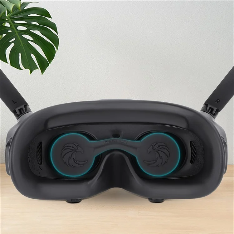 SUNNYLIFE AT-BHT565 Custodia protettiva con motivo a aquila per lenti DJI Goggles 2 in silicone