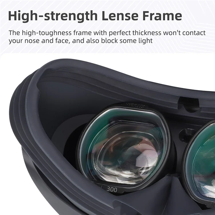 HIFYLUX PS-QF32 1 Pair Myopia Lens for PlayStation VR2, Plastic Frame Resin Lens Aspheric Lens - -1.0 Diopter