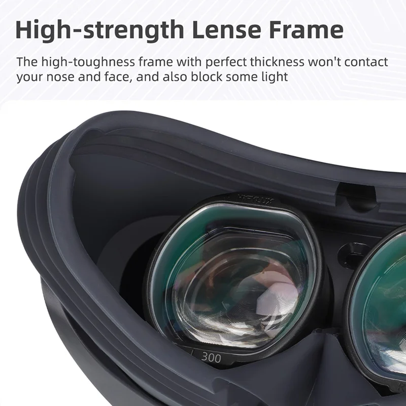 HIFYLUX PS-QF32 1 Pair Myopia Lens for PlayStation VR2 , Plastic Frame Resin Lens Aspheric Lens - -6.0 Diopter