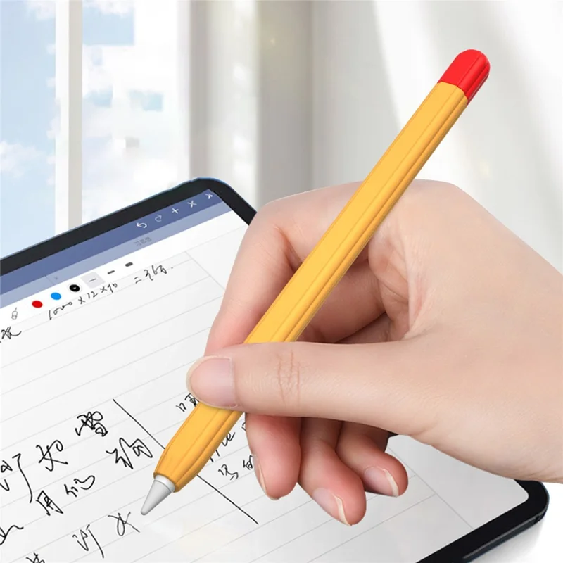 Для Apple Pencil 2-й Поколение Стилус-силиконовая Крышка Против Защитной Защитной Рукава - Апельсин