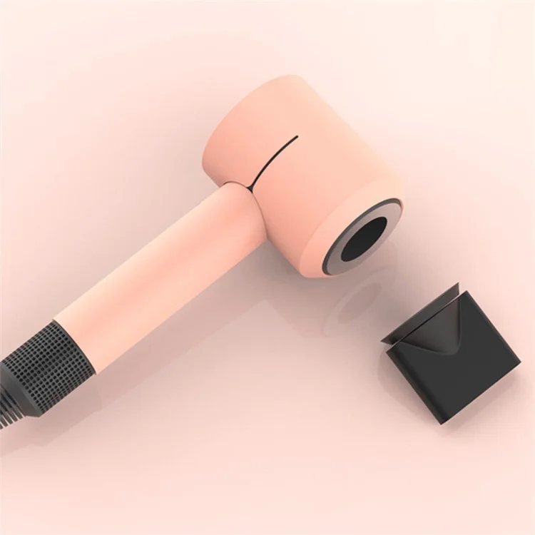 Защитный чехол для фена Dyson, гибкий силиконовый чехол, противоударный и противоцарапинный чехол - лавандово-серый