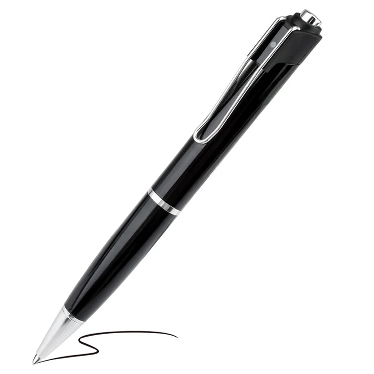 1080P Hidden Camera Writing Pen Pocket Cam with Video Recording Photo Taking for Home Business