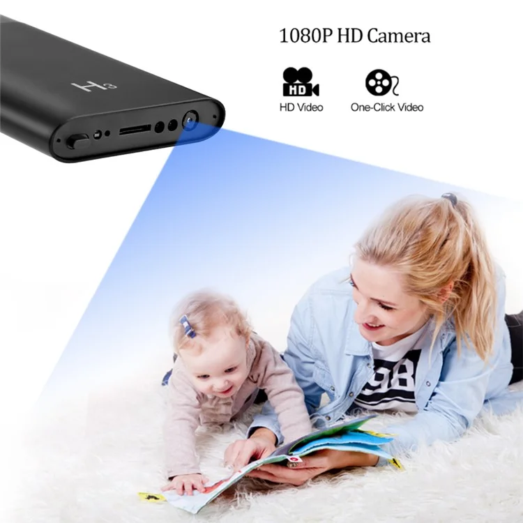 5000mah Power Bank 1080p HD Audio Video Recorder Камера Наблюдения за Домашним Офисом
