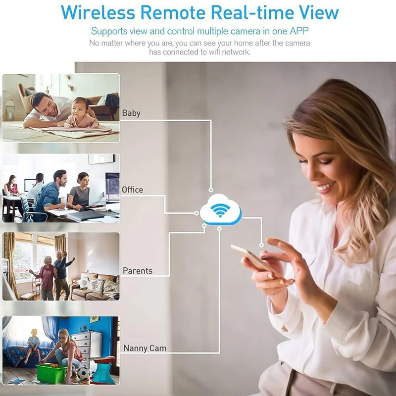 D11 DIY Button Design 1080P HD DVR Camera Motion Detection WiFi IP Mini Cam