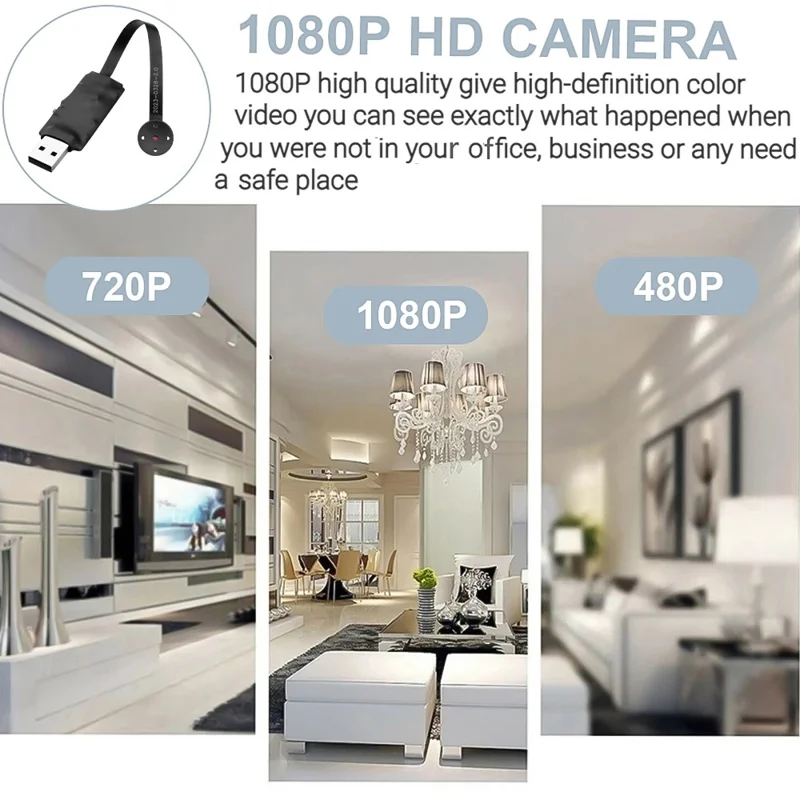 D11 DIY Button Design 1080P HD DVR Camera Motion Detection WiFi IP Mini Cam