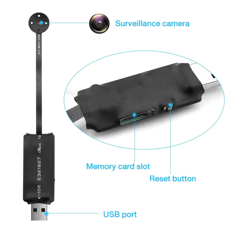 D11 DIY Button Design 1080P HD DVR Camera Motion Detection WiFi IP Mini Cam