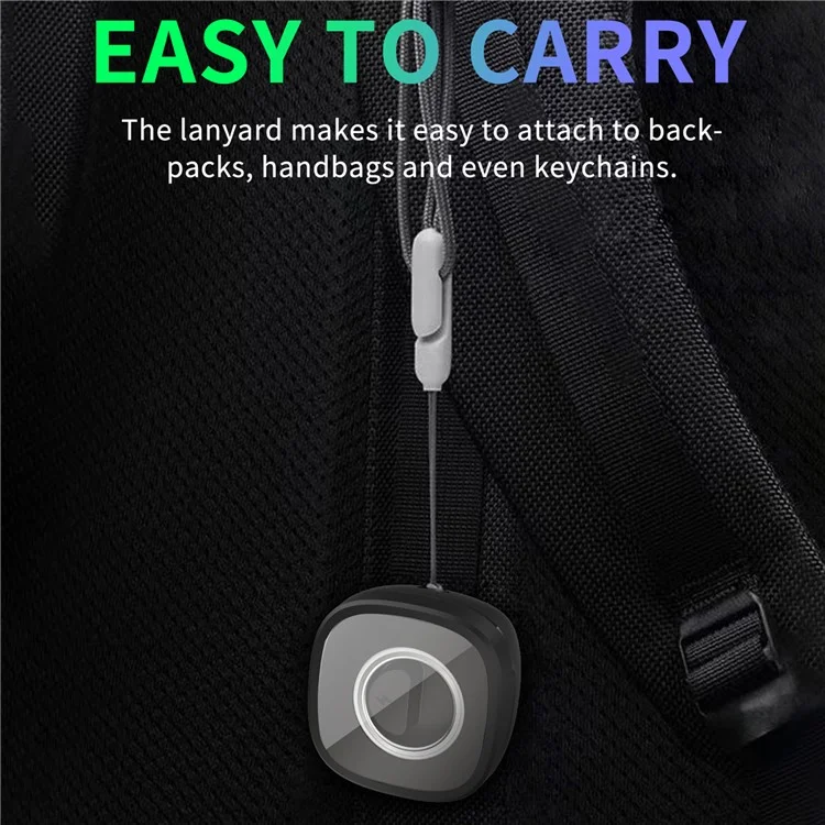 R8 Multi-Function Smart Ring Sleep Heart Rate Blood Oxygen Monitoring Finger Ring - Black / 18#