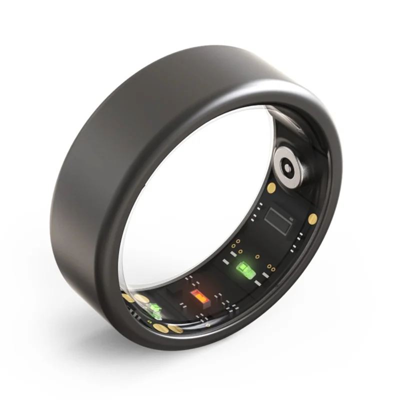 Nova Ring Multifunctional Health Monitoring Smart Ring - Black / 13#-22.3mm