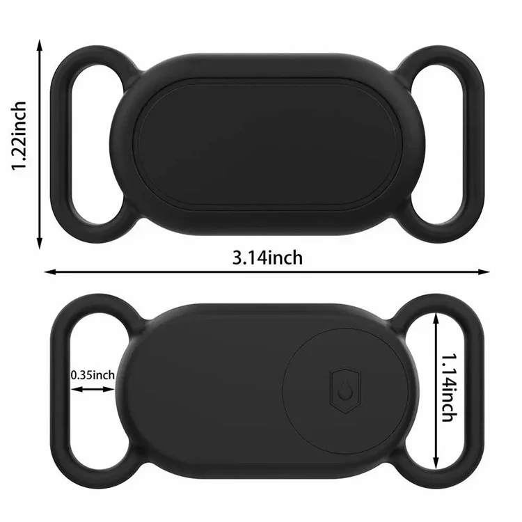 Compatible with Samsung SmartTag2 Protective Case Anti-Lost Tracker Silicone Protection Shell - Pink