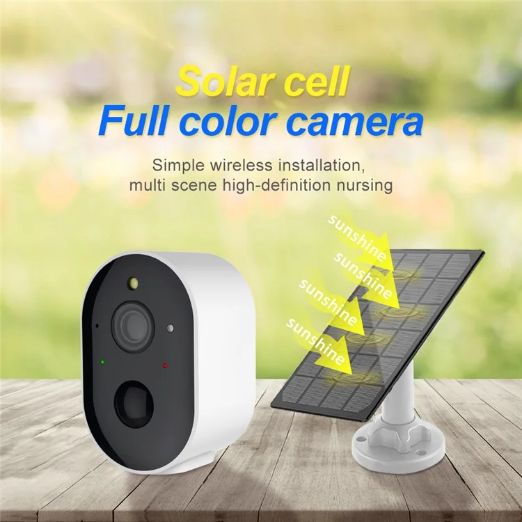 SN-S5T-SP Solar-Powered Surveillance Camera HD Clear WIFI Remote Video Camera