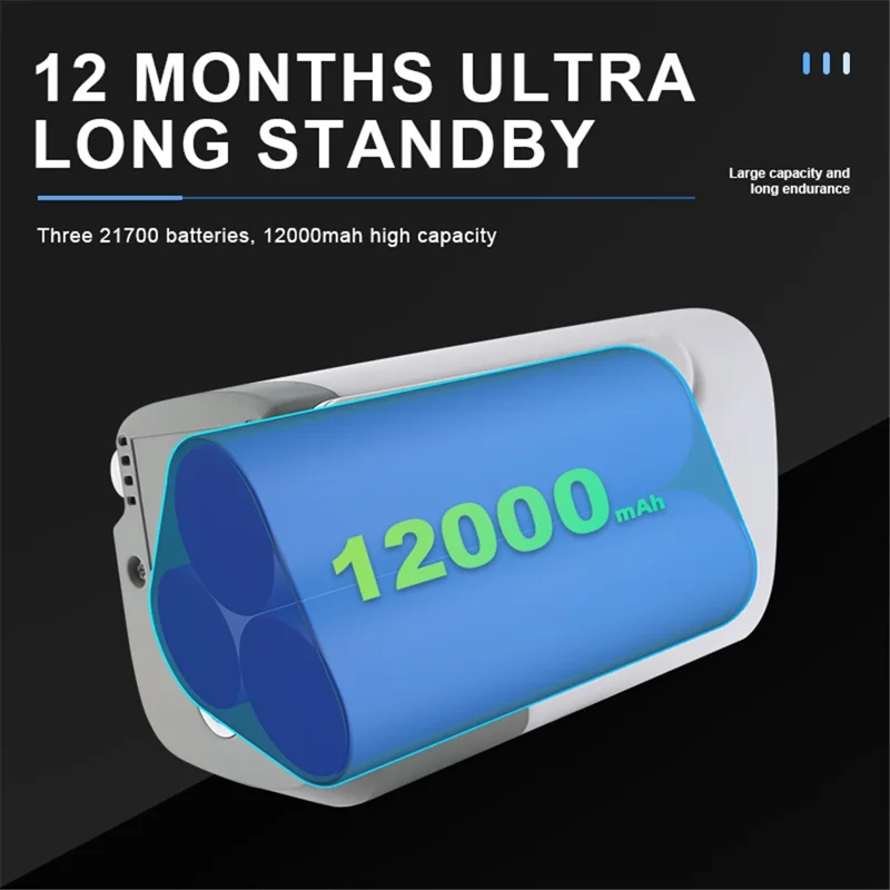 SN-P8-SP Solar Powered Security Camera Home Monitor Waterproof Camera - US Plug