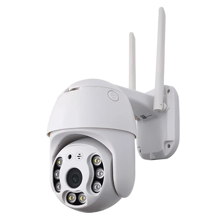 SN-PTZ1-TC Panoramic Outdoor PTZ Camera Rainproof WiFi Remote Tuya Security Camera - US Plug