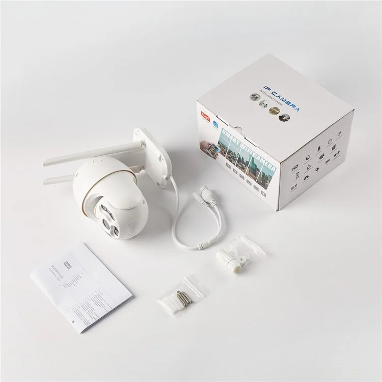 SN-PTZ1-TC Panoramica Camera PTZ Esterna PTZ WiFi Remote Tuya Security Camera - Spina Degli Stati Uniti
