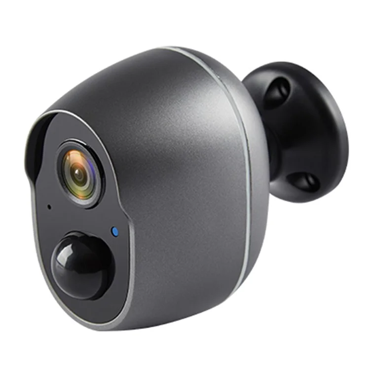 SN-S10 Home Security WiFi Camera Waterproof Rechargeable PIR Induction Camera - Black