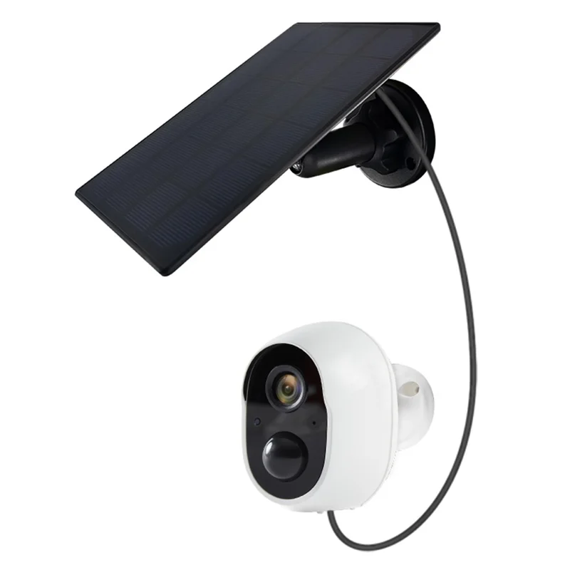 SN-S1T-SP Low-power Intelligent WiFi Camera HD Remote Tuya Solar Camera - White