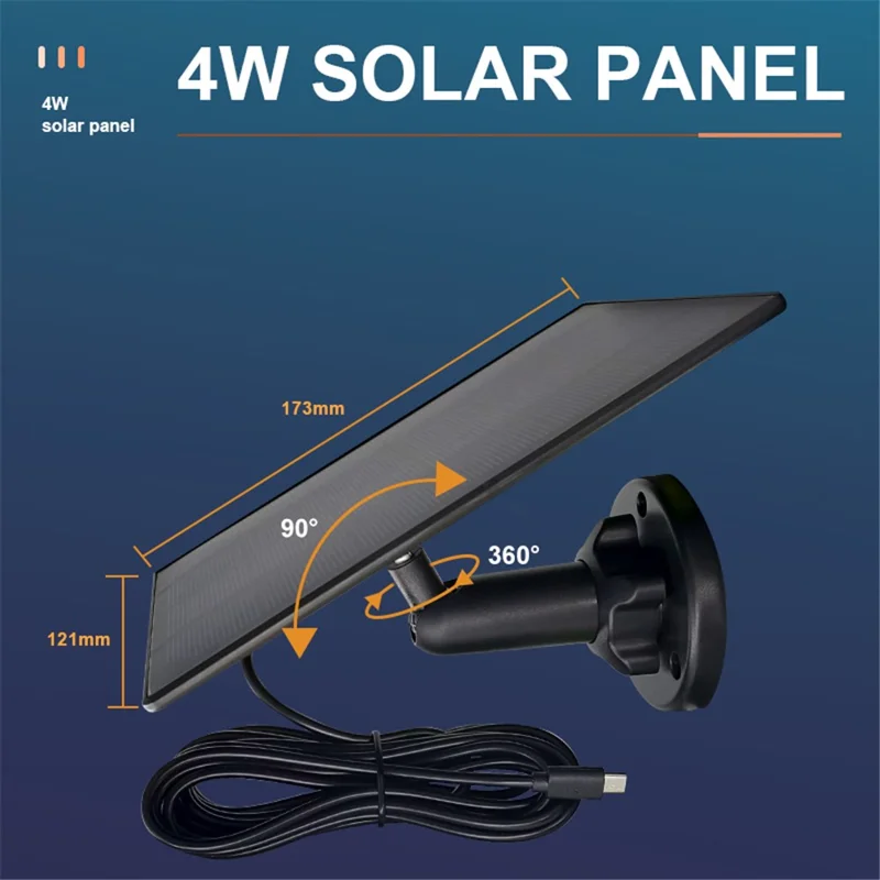 SN-S1T-SP Low-power Intelligent WiFi Camera HD Remote Tuya Solar Camera - White