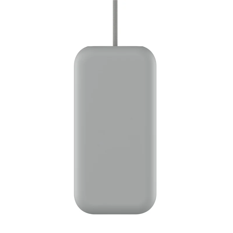 For Apple Vision Pro Battery Case Power Bank Protector Charger Silicone Cover - Grey